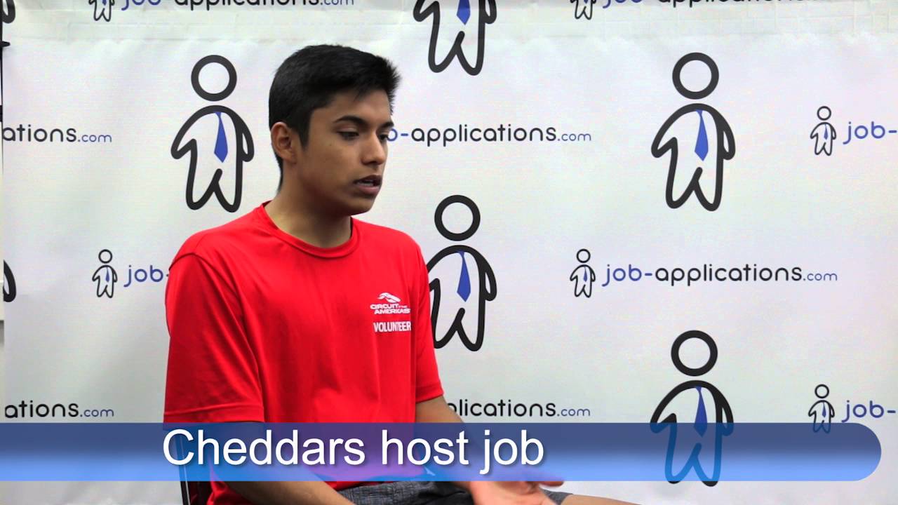 printable job application for cheddars