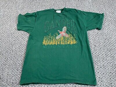 VTG 90s Gander Mountain Turkey Print T-Shirt Adult XL Green 1994 ...