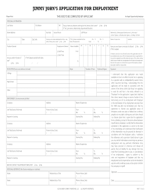 printable job application for jack in the box