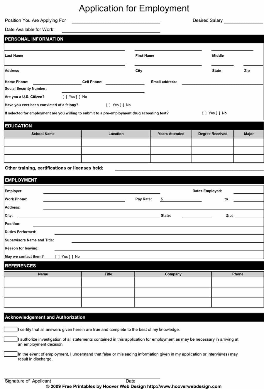 printable job application for rite aid