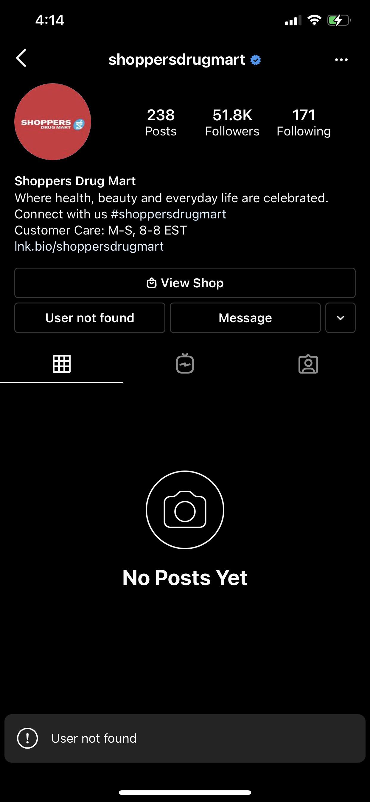 Shoppers Drug Mart blocked me on Instagram after I left a comment ...