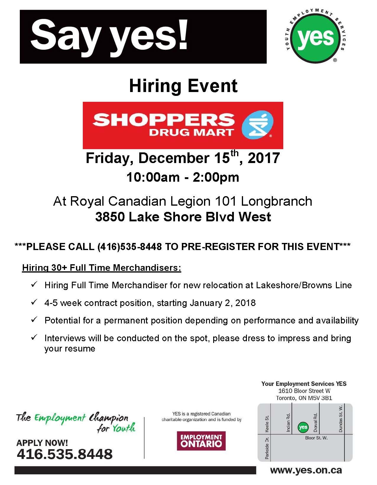 printable job application form shoppers drug mart