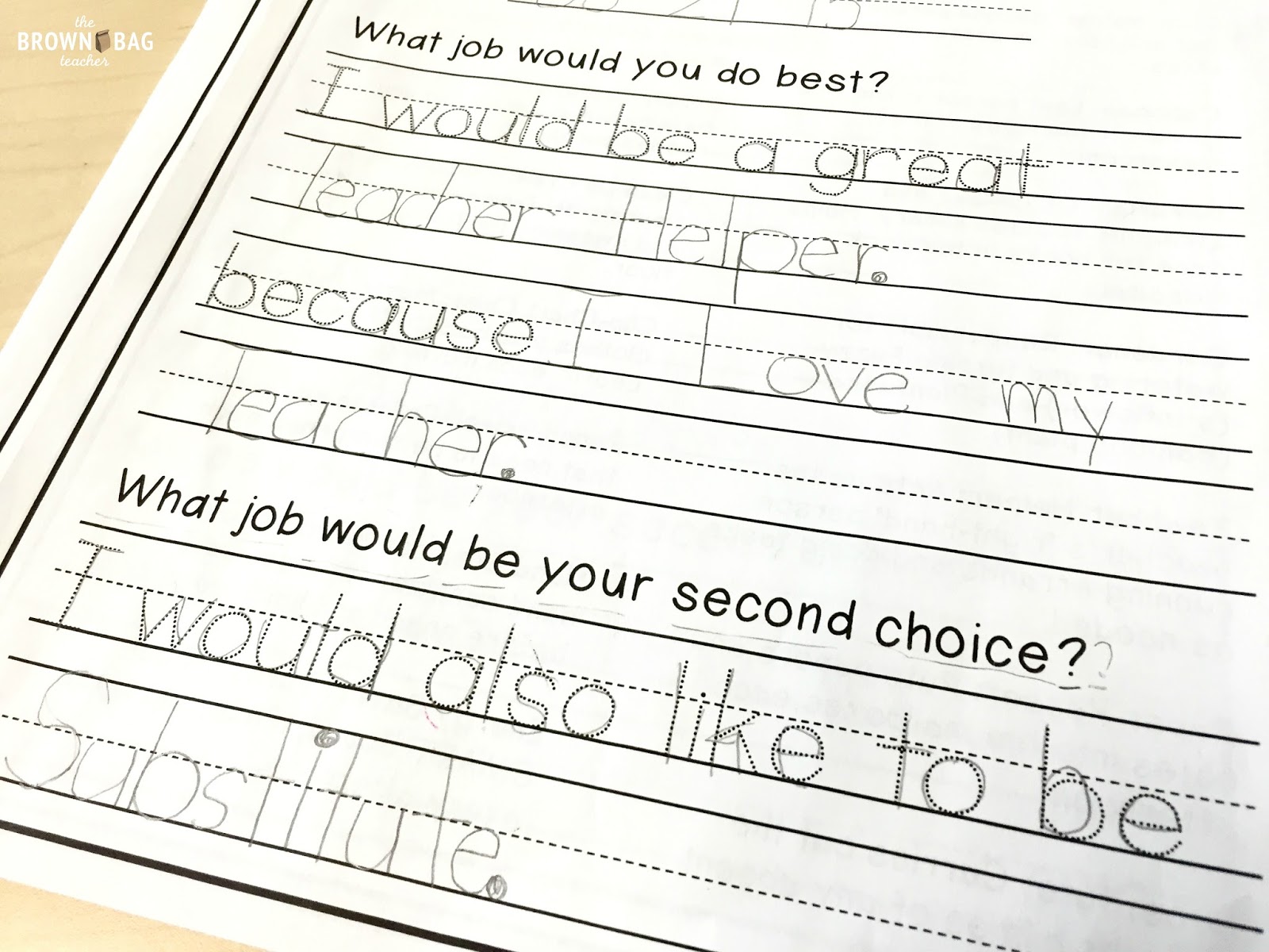 Classroom Jobs in 1st Grade - Worksheets Library for Classroom Job Application Free Printable