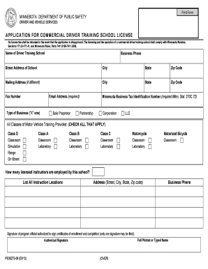 printable job applications for truck drivers