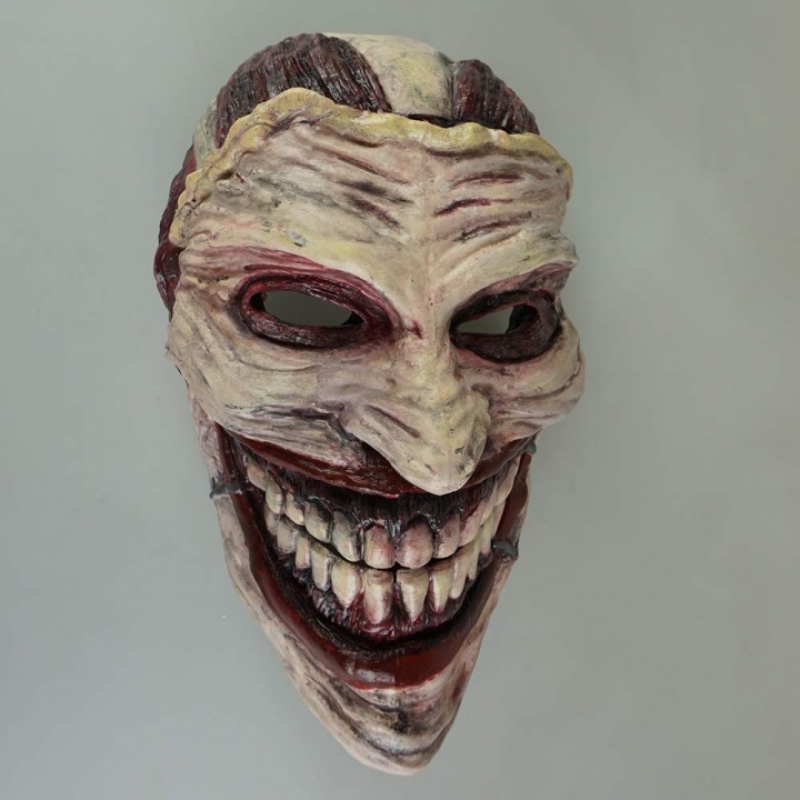 3D Printable Joker Mask by Stefanos Anagnostopoulos