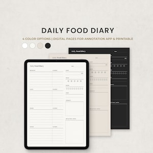 Book Review Journal, Reading Digital Planner Template for ...