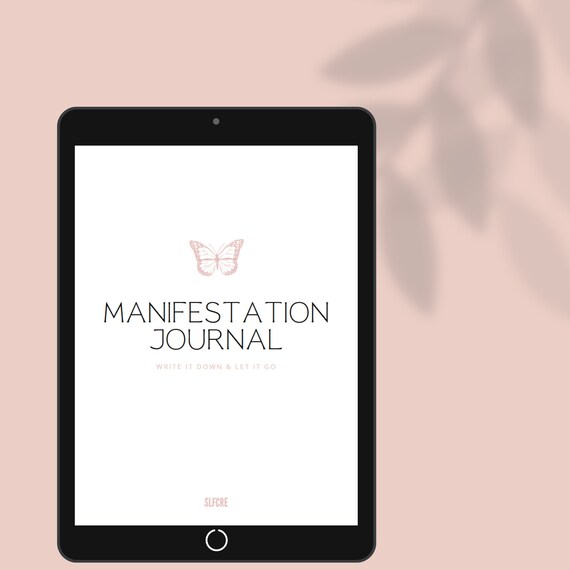 99 Manifestation Journal Prompts iPad Journal for Goodnotes Self ...