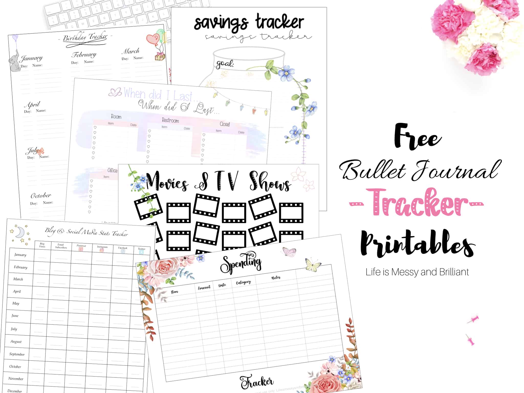 FREE Bullet Journal Printables