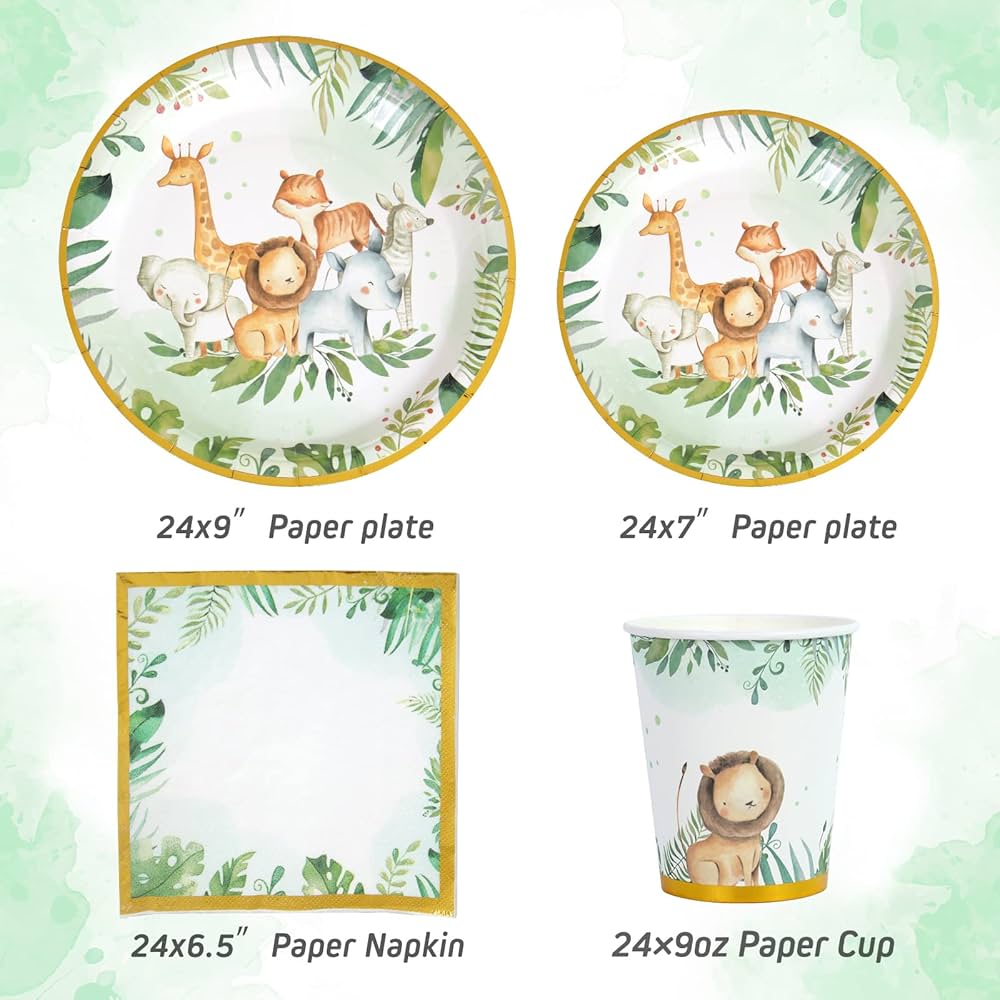 printable jungle paper