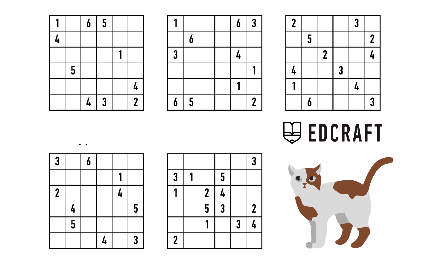 Sudoku for Kids — Free Printable Sudoku Puzzles for Kids
