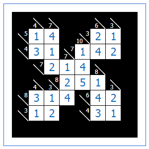 Print - Kakuro - online puzzle game