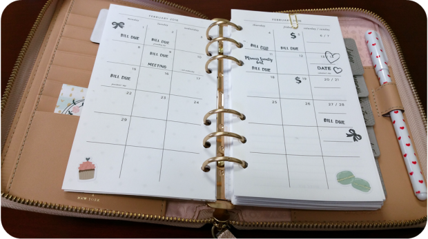 Wallet Planner Setup: Kate Spade Wellesley - Merricat Addams