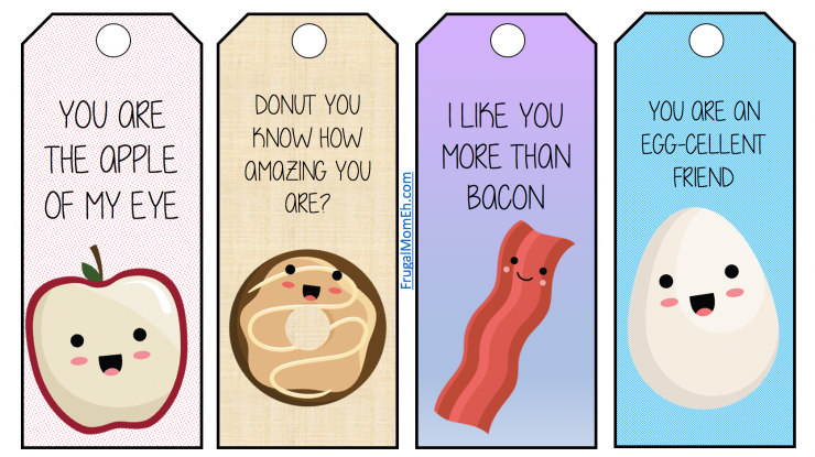 Free Printable Valentines Day Kawaii Bookmarks