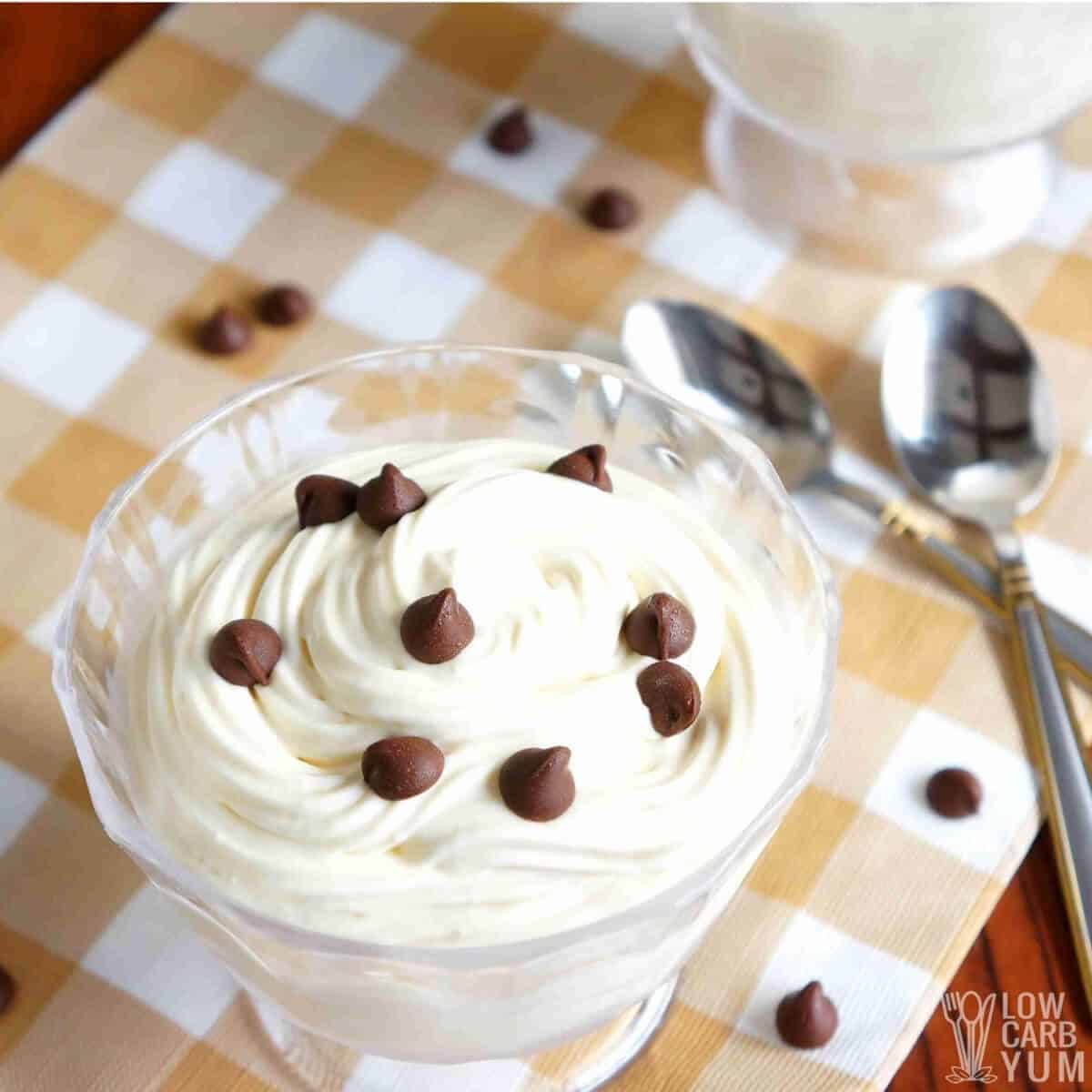 Sugar Free Cheesecake Keto Mousse