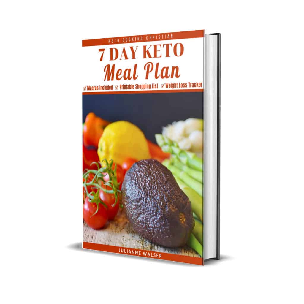 Free 7 Day Keto Meal Plan - Keto Cooking Christian