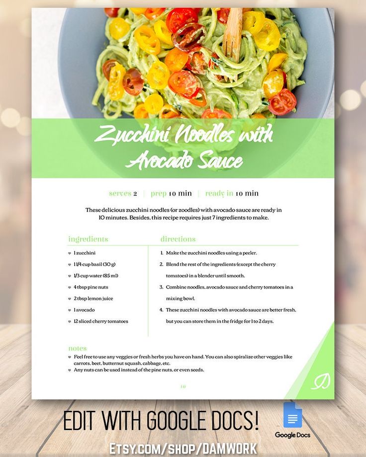 printable keto recipe book