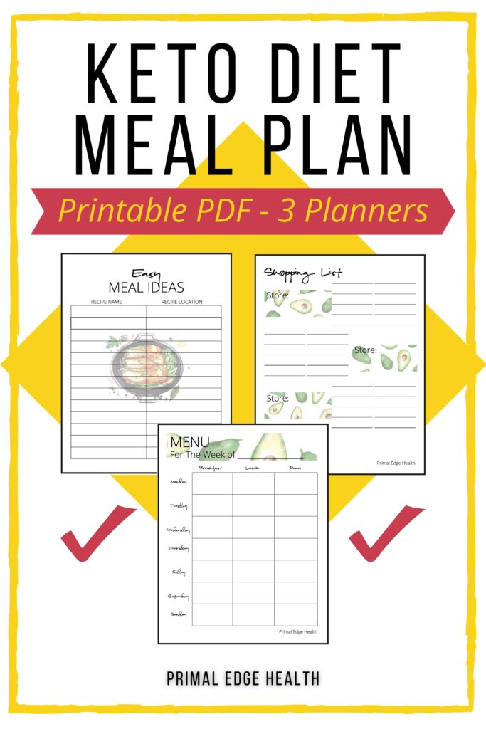 printable ketogenic recipes
