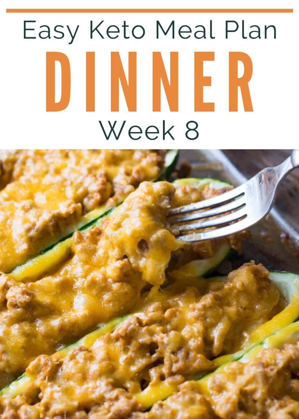 Easy Keto Meal Plan with Printable Shopping List (Week 8) - Maebells