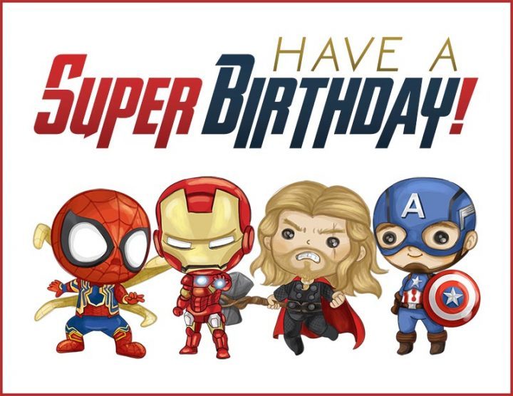 printable kids birthday cards