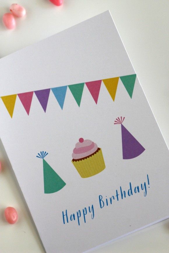 printable kids birthday cards
