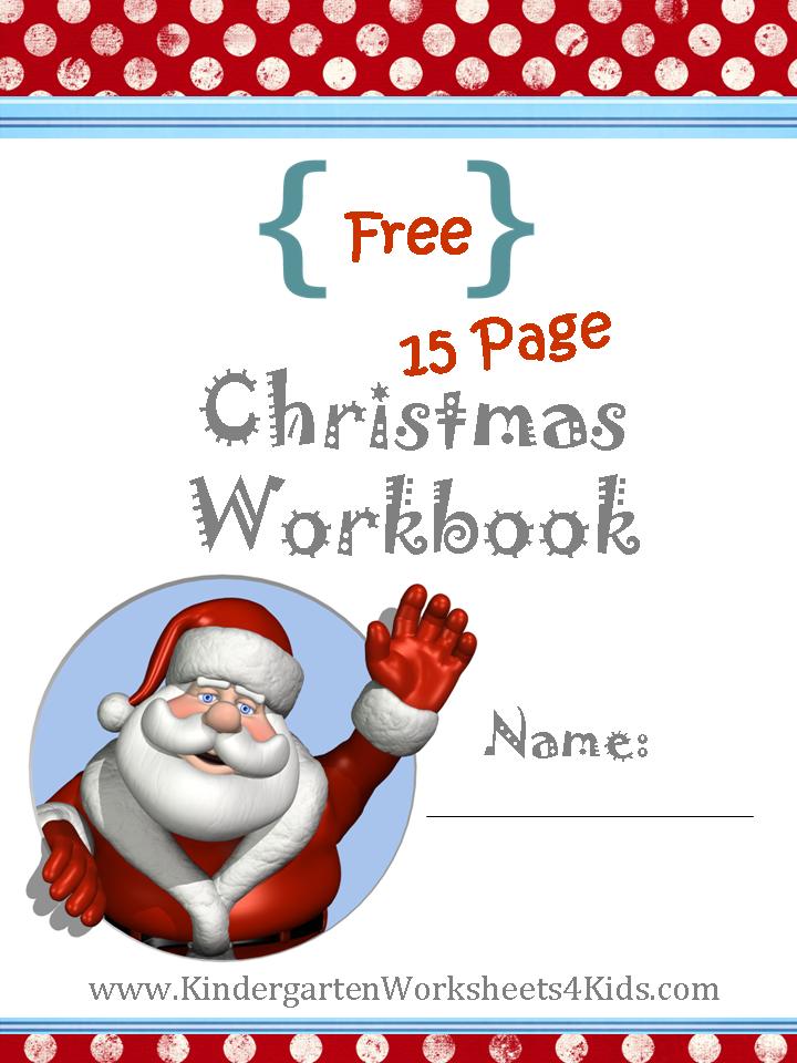 printable kindergarten christmas worksheets