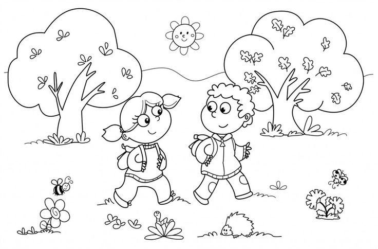 printable kindergarten coloring pages