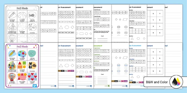 printable kindergarten readiness worksheet