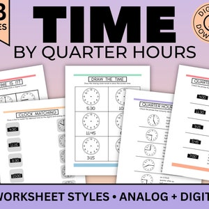 printable kindergarten time worksheets
