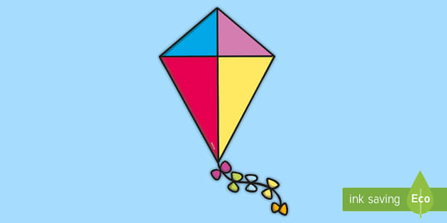 Kite Display | Editable Kite Poster | Kite Template - Twinkl