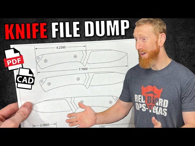 Open Sourcing My Knife Templates | FREE Knife Making Design ...