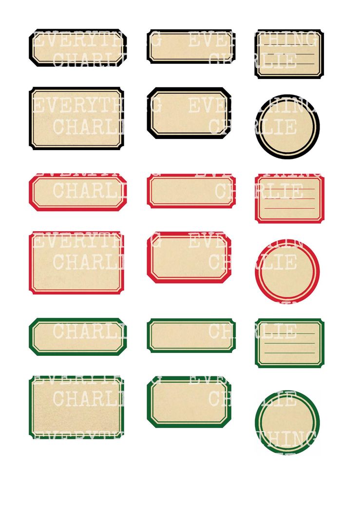 Mega Name Labels - Round - Tinyme Canada