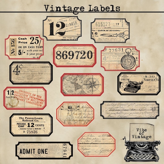 Sticker Sheets - Kraft Paper