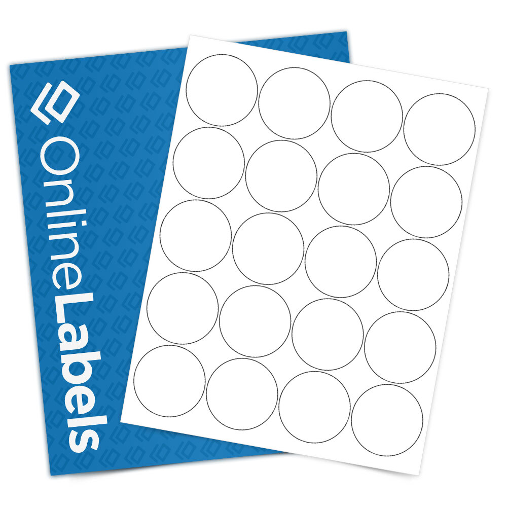 2 Round Labels Per A4 Sheet, 140mm Circles, CL2140R