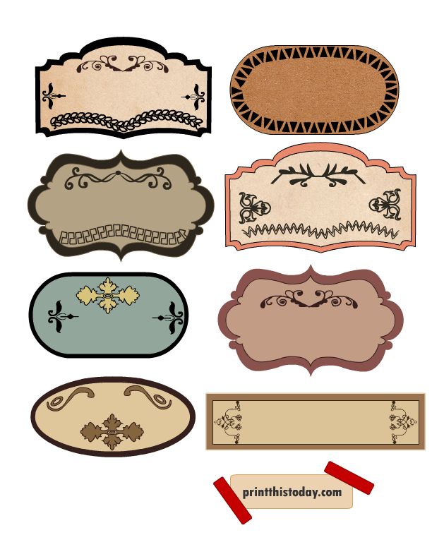 printable labels for canning jars