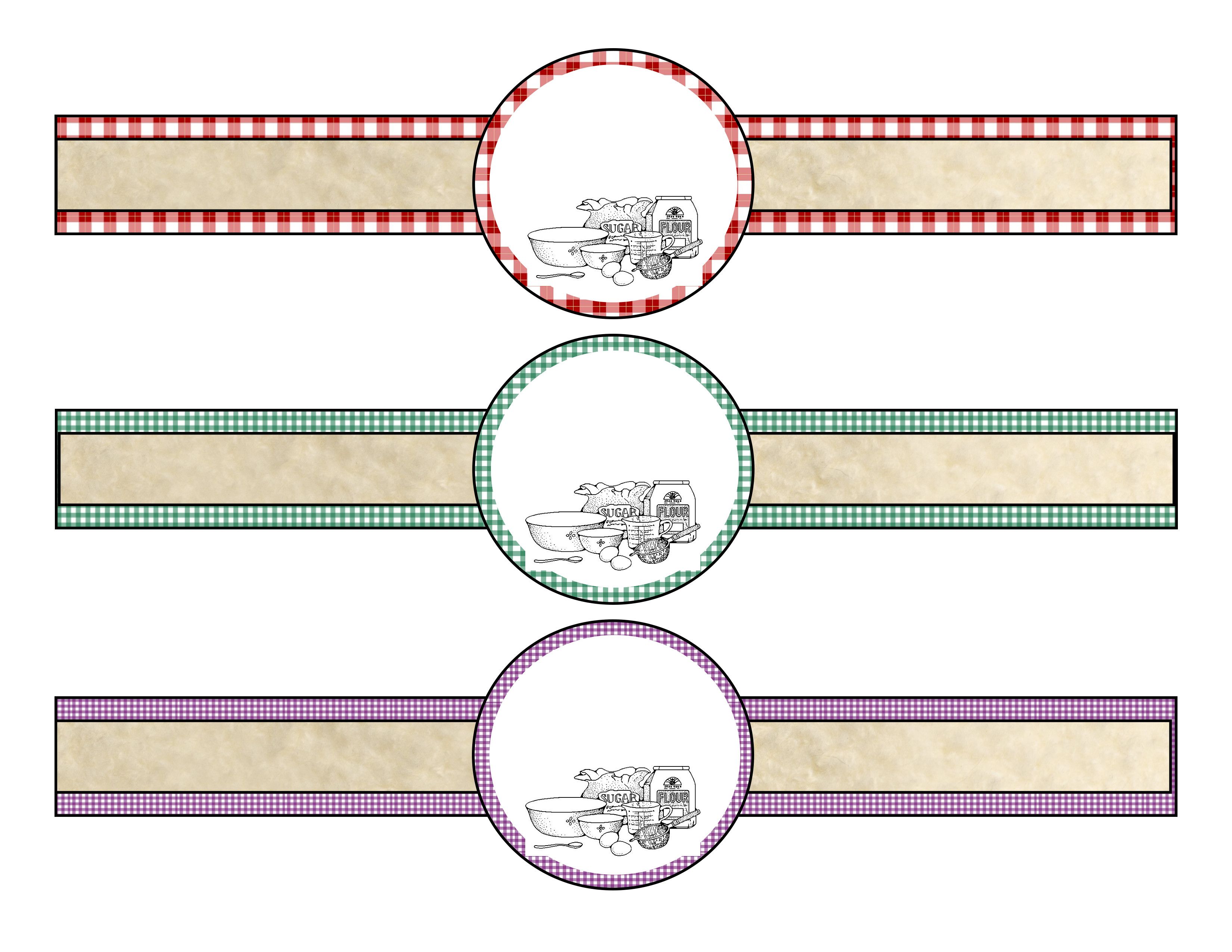 printable labels for canning jars