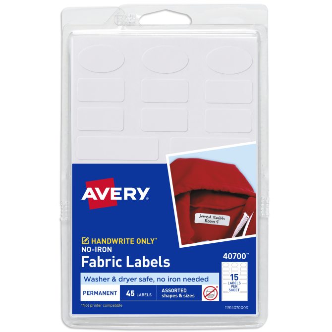 printable labels for clothing