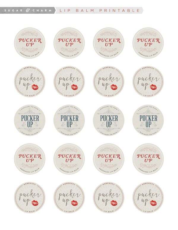 Lip Balm Labels Stock Vector (Royalty Free) 685261609 | Shutterstock