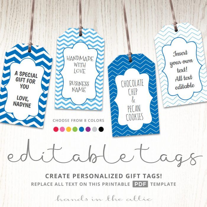 printable labels party favors