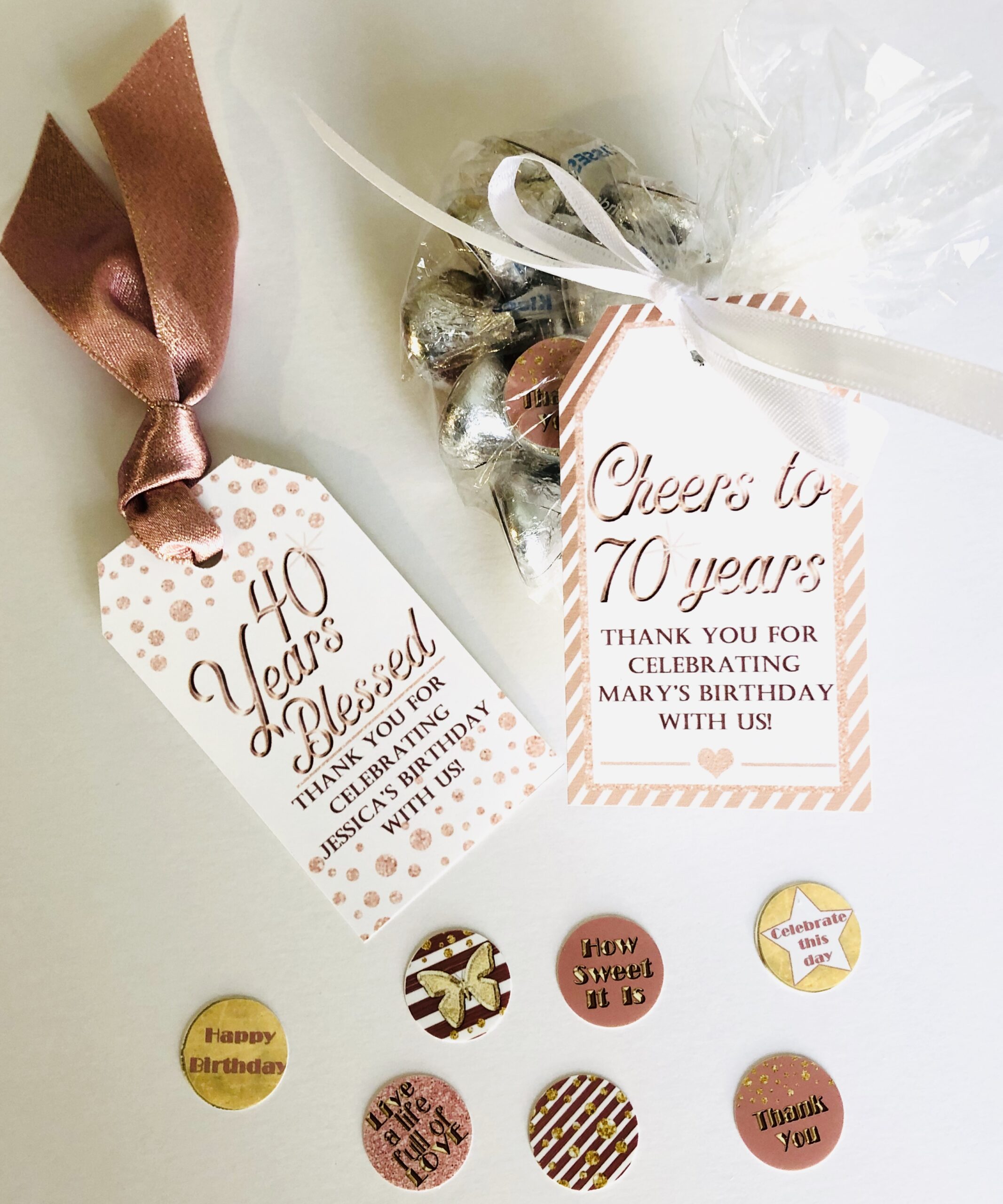 printable labels party favors
