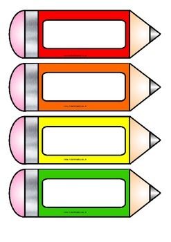 Free Printable Pencil Board Accents