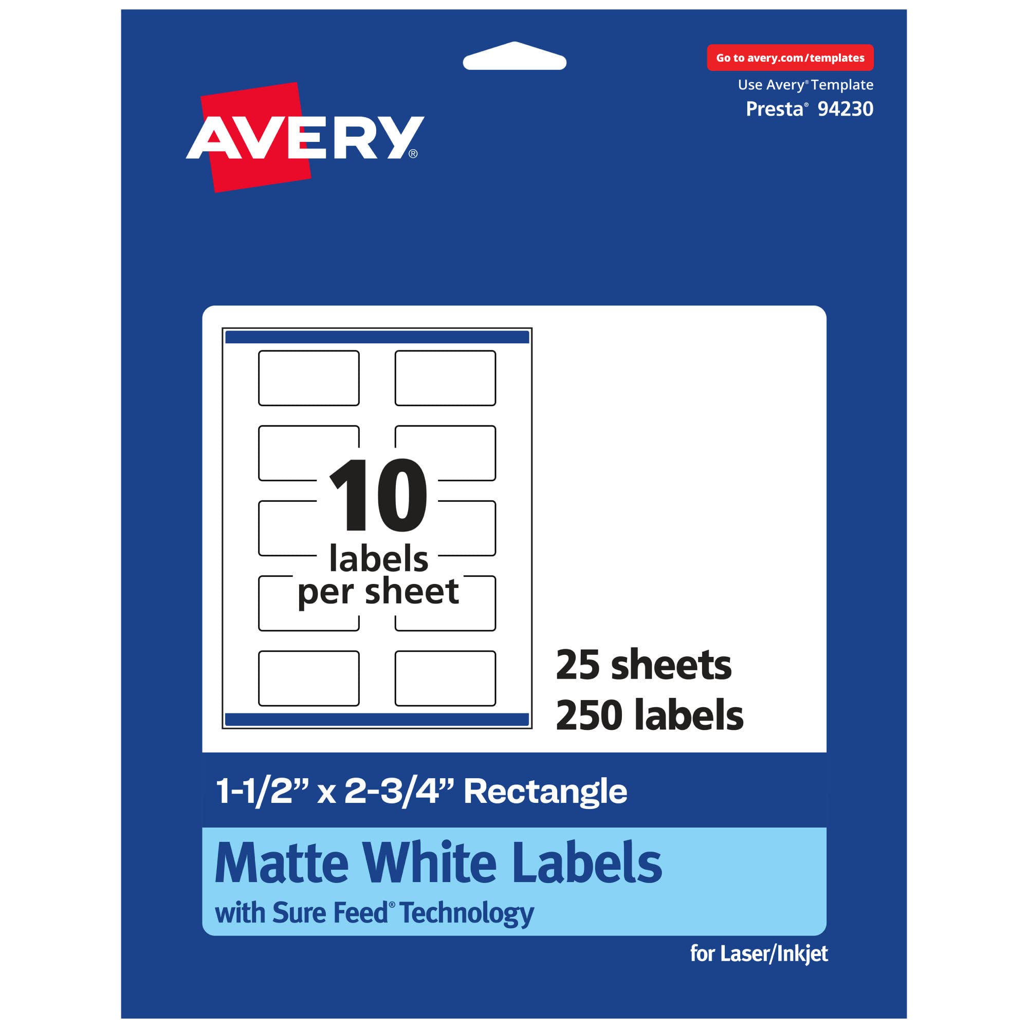 Avery Label Sizes Search | Find The Right Size | OfficeCrave.com