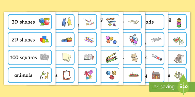 ? Free Printable Classroom Resource Labels - Teacher Resources