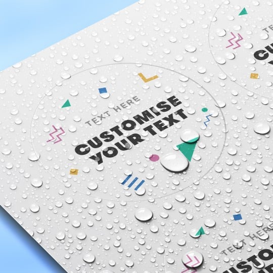 printable labels waterproof