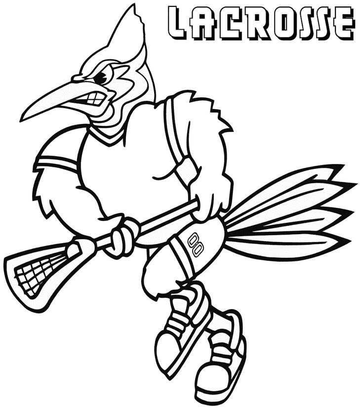 Lacrosse Coloring Pages Pdf Free Printable - Coloringfolder.com ...