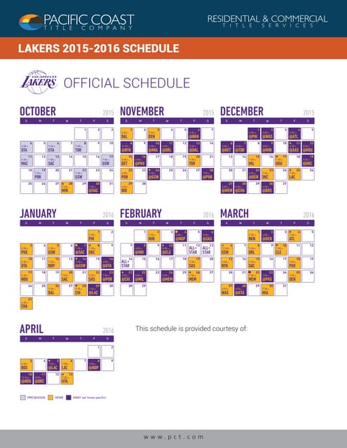printable lakers schedule 2017