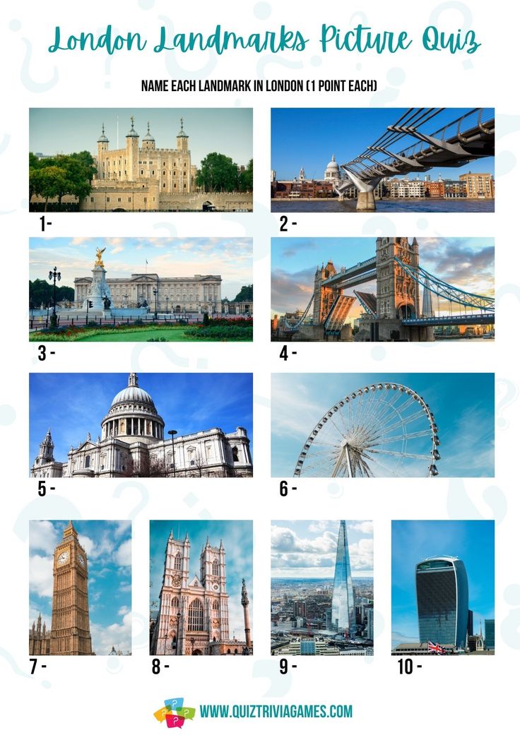 19+ Travel Picture Quiz Rounds with Answers [Free &  Printable ...