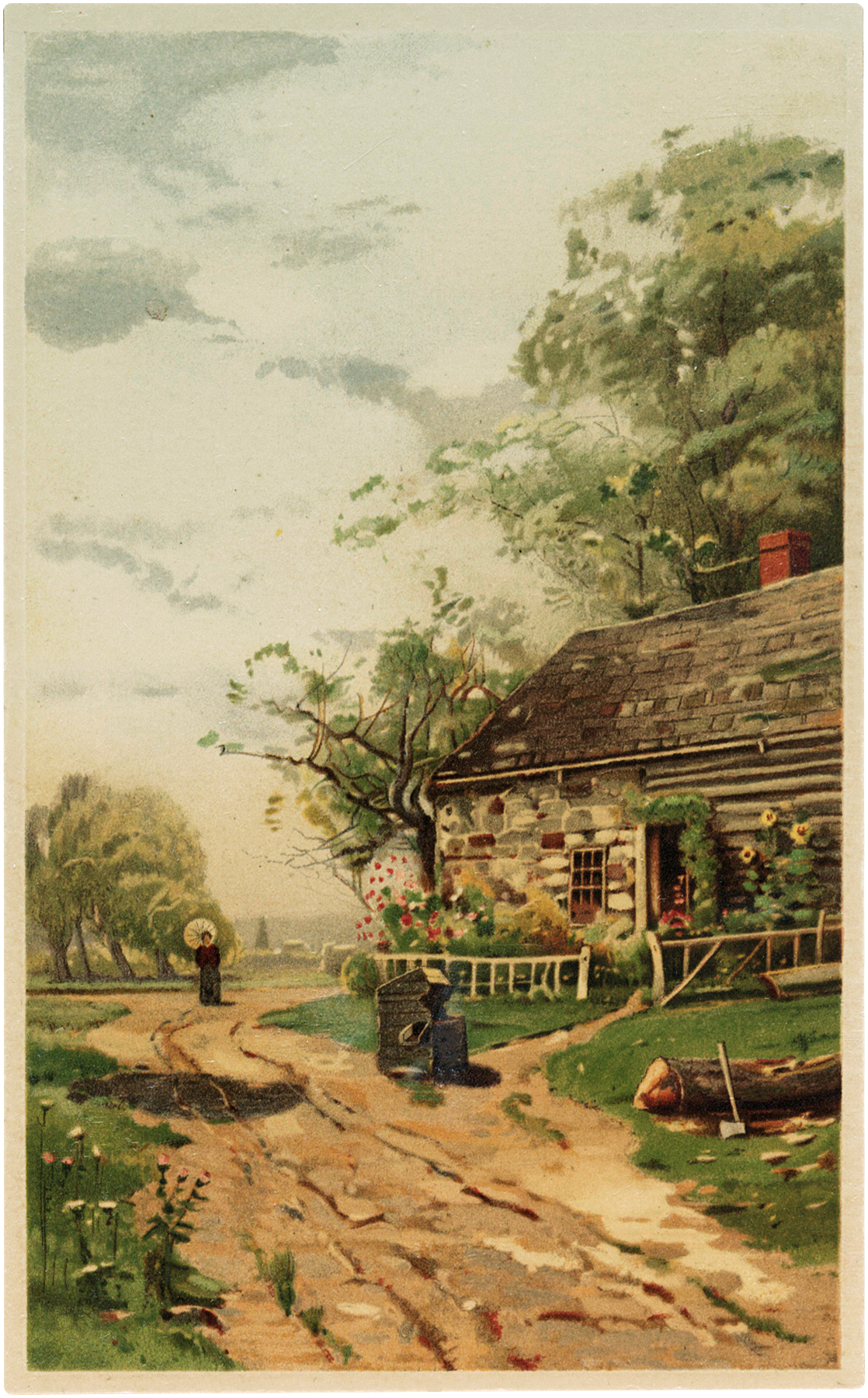 Country Landscapes: Free Printable - Town &  Country Living