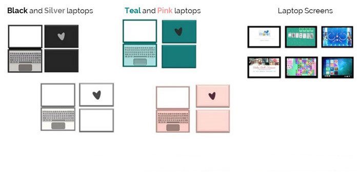 printable laptop images