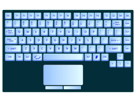 Laptop Keyboard PNG, Vector, PSD, and Clipart With Transparent ...
