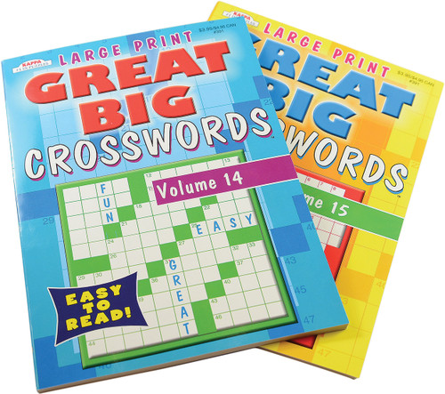 printable large print crossword puzzles visually impaired